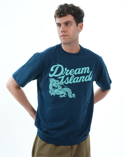 BASICS T-SHIRT - BLUE