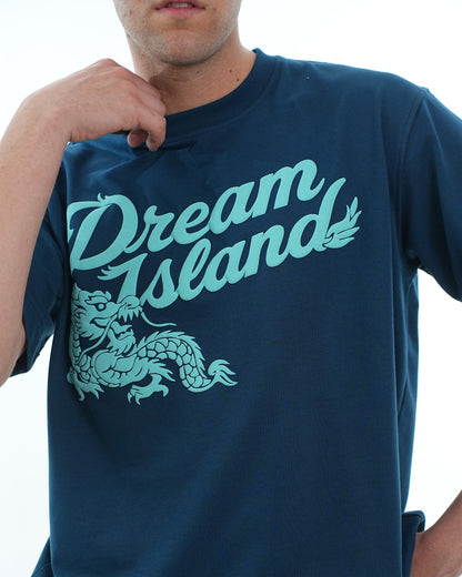 BASICS T-SHIRT - BLUE