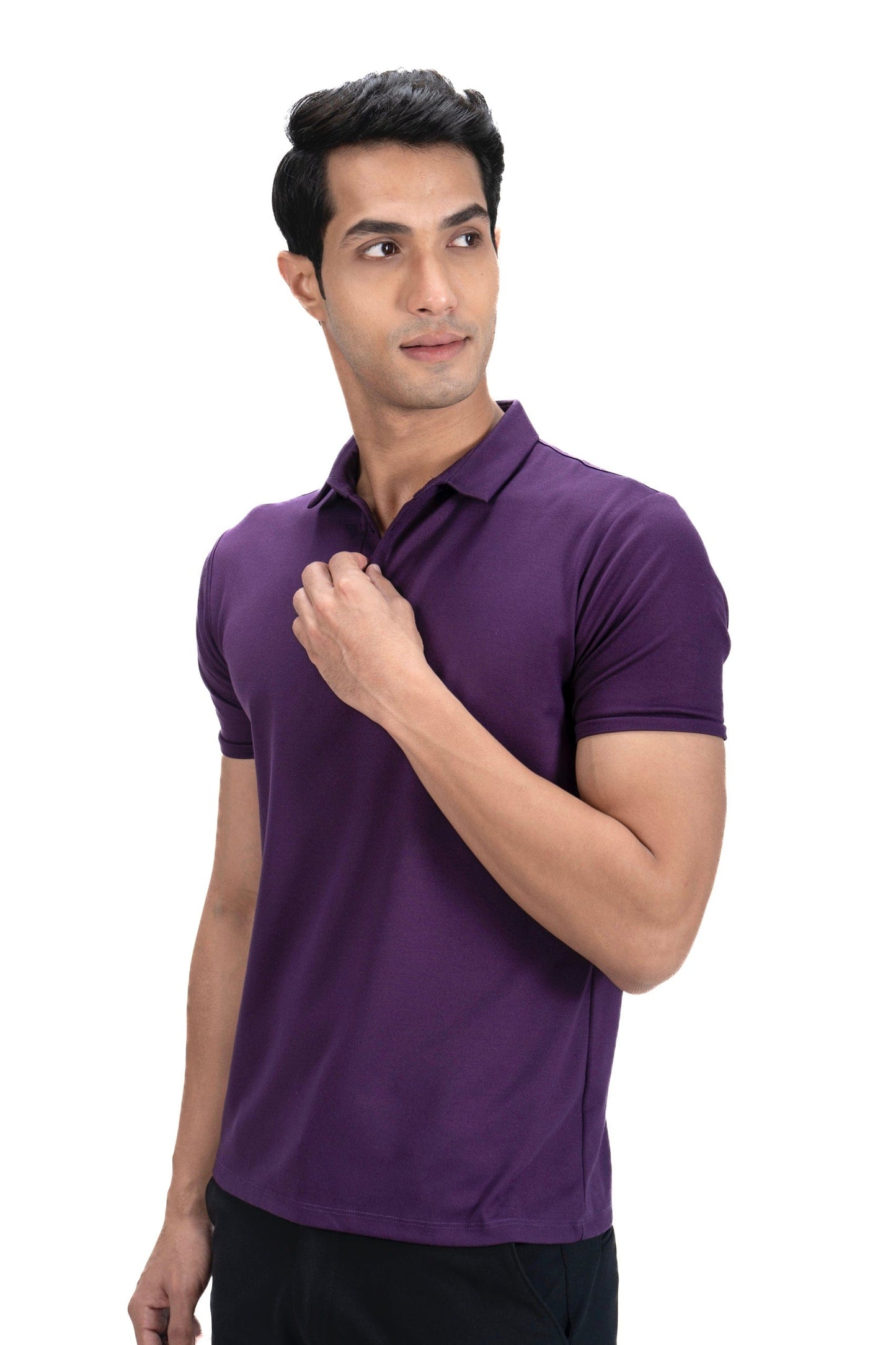 Cardinal Polo Twill- Mulberry Wine
