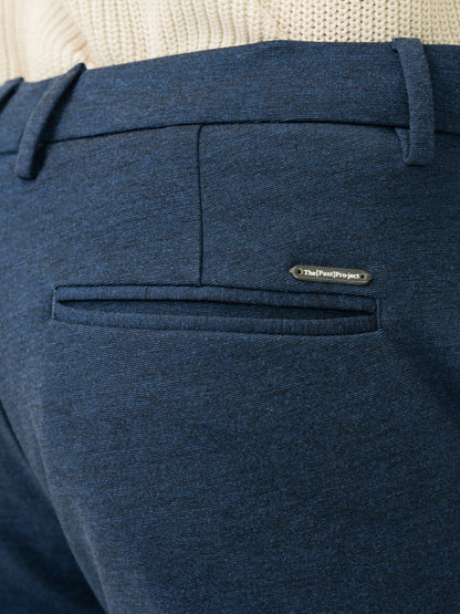 Prussian Blue Slim Fit Power Stretch Pants
