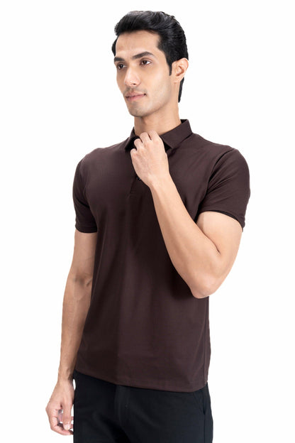 Cardinal Polo Twill - Black Coffee