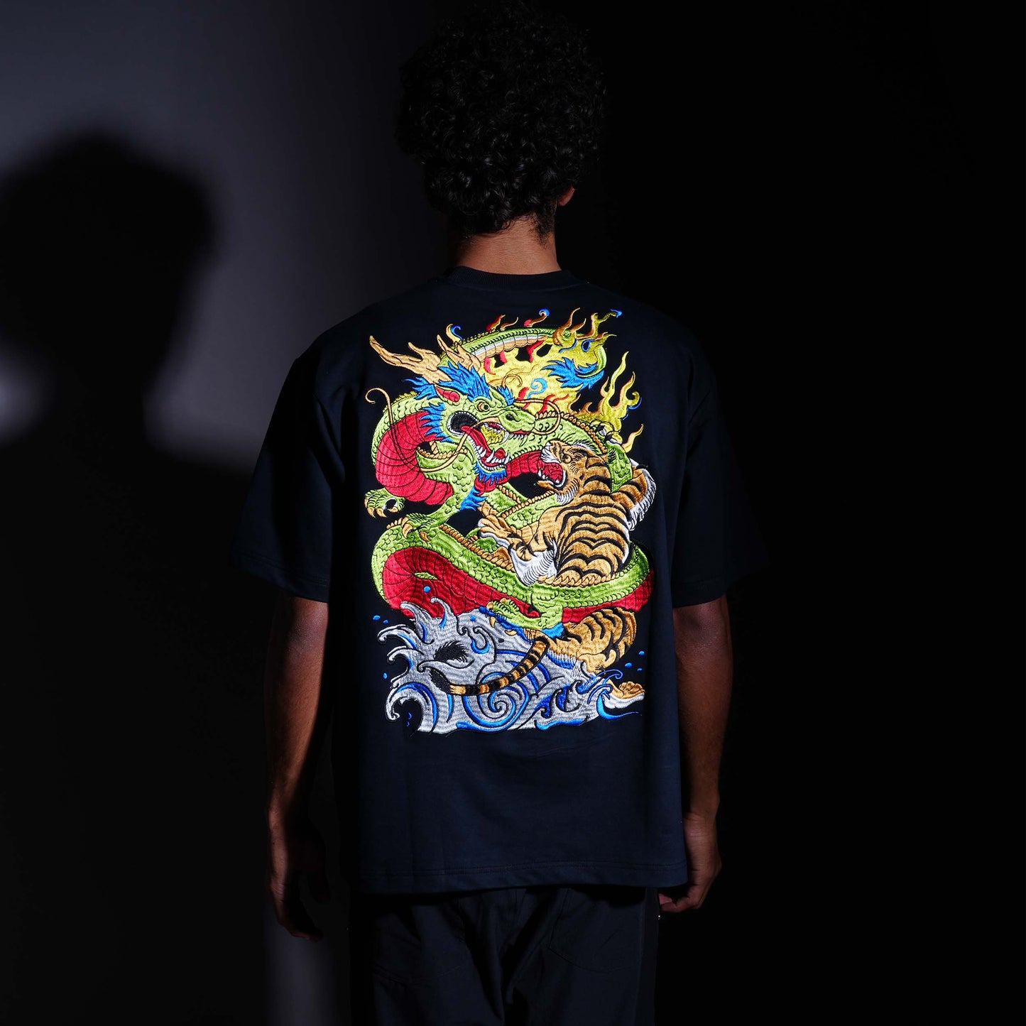 SPIRIT OF THE DRAGON T-SHIRT - JET BLACK