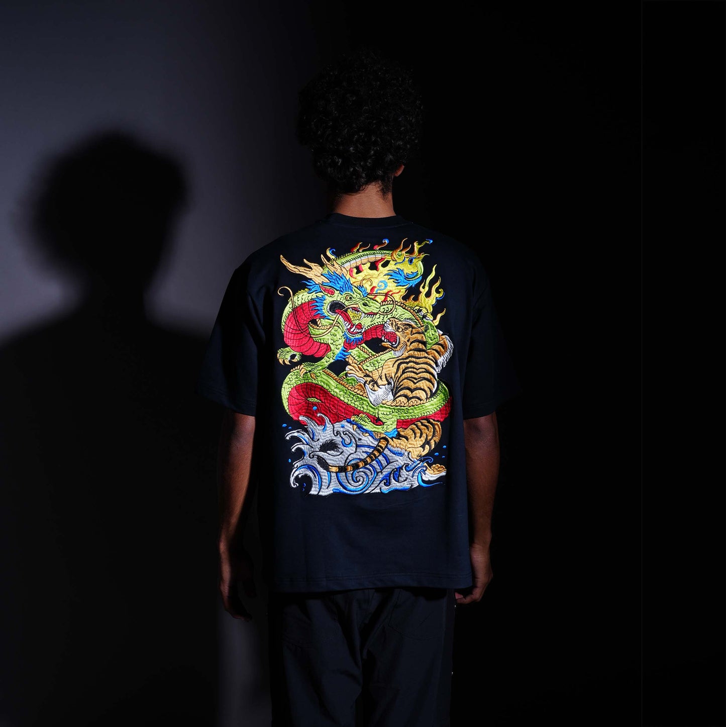 SPIRIT OF THE DRAGON T-SHIRT - JET BLACK
