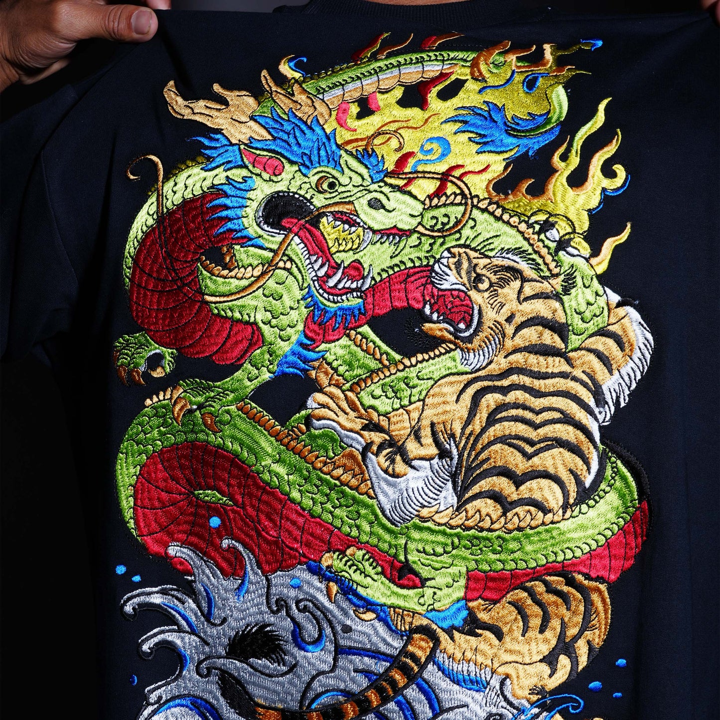 SPIRIT OF THE DRAGON T-SHIRT - JET BLACK