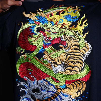 SPIRIT OF THE DRAGON T-SHIRT - JET BLACK