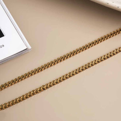 Rounded Link Statement Chain for Men
