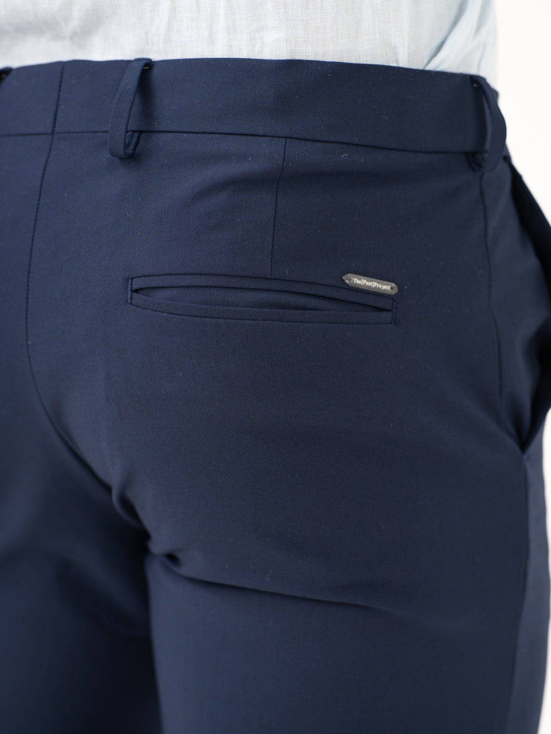Daily Navy Slim Fit Stretch Formal Pants