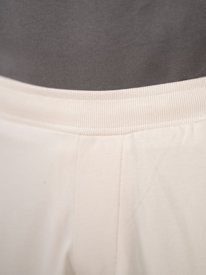 Atlas Cream Cotton Sweatpants