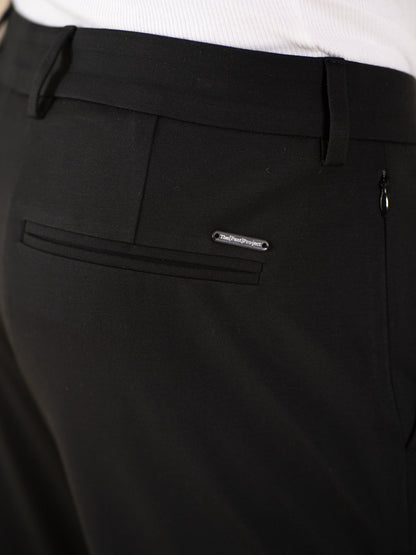 Malai Pants Black Soft-touch Slim Fit Power-Stretch Pants