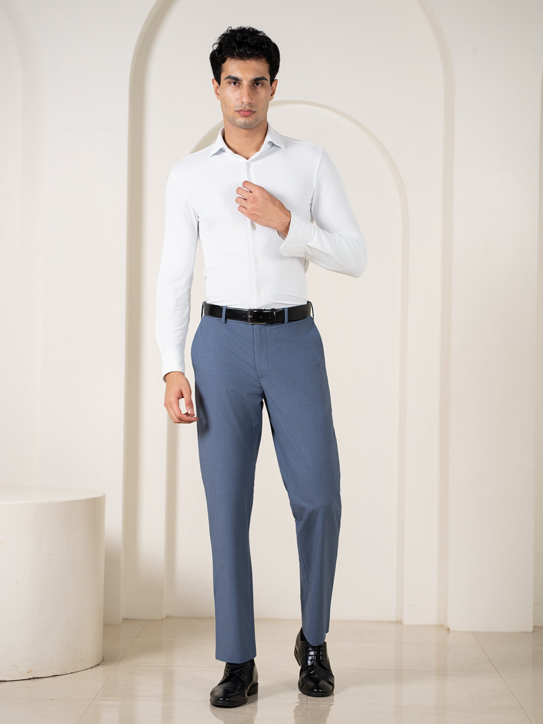 True Blue Relaxed Fit Stretch Formal Pants