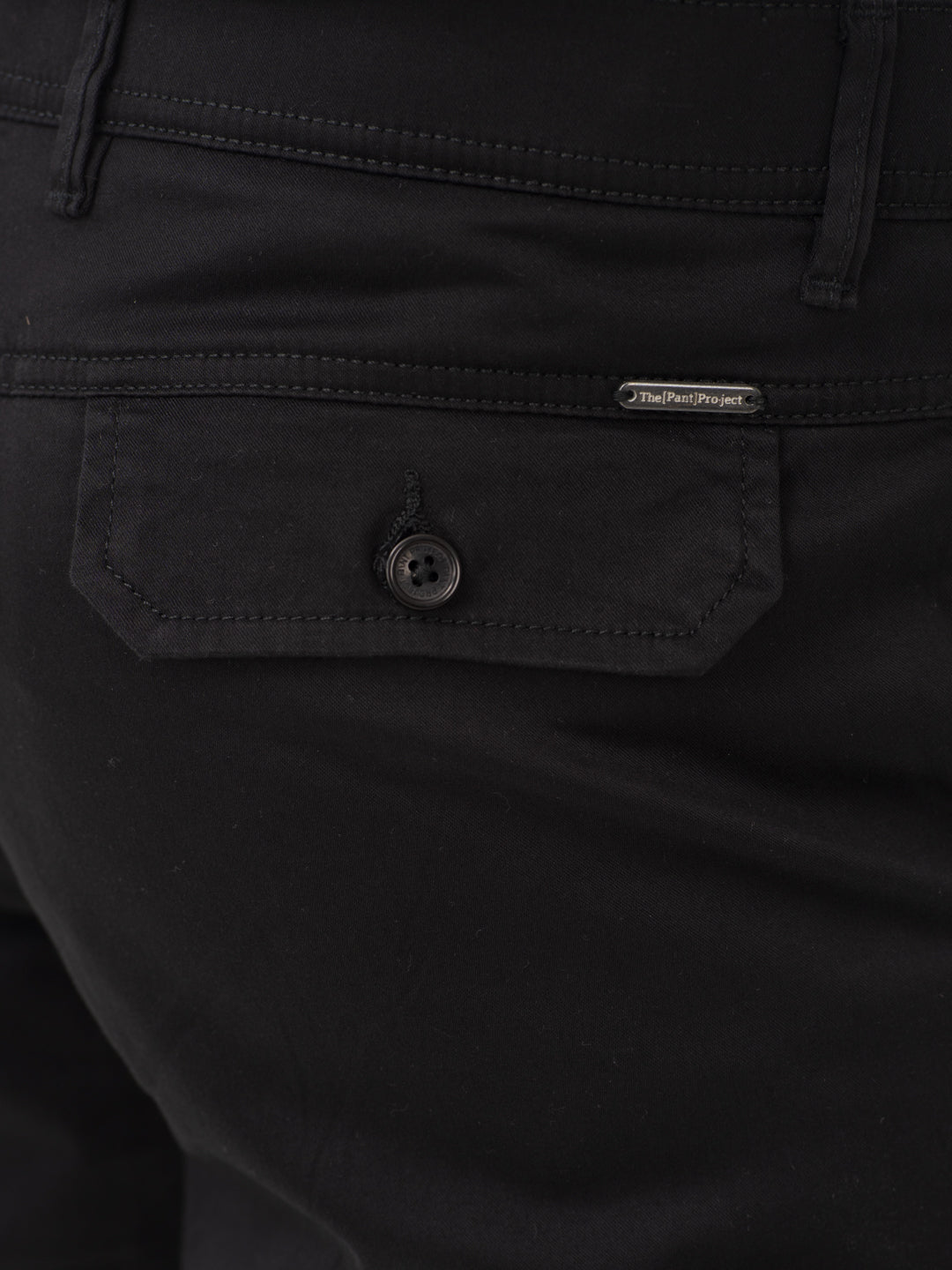 City Black Relaxed Fit Stretch Cargo Pants