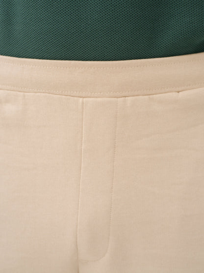 Sunbaked Beige Relaxed Fit Sweatshorts