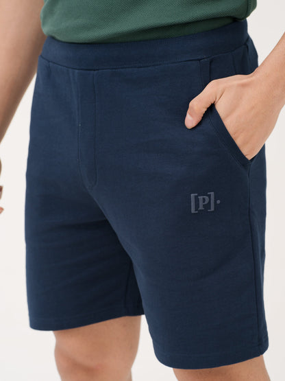 Jetstream Navy Relaxed Fit Sweatshorts