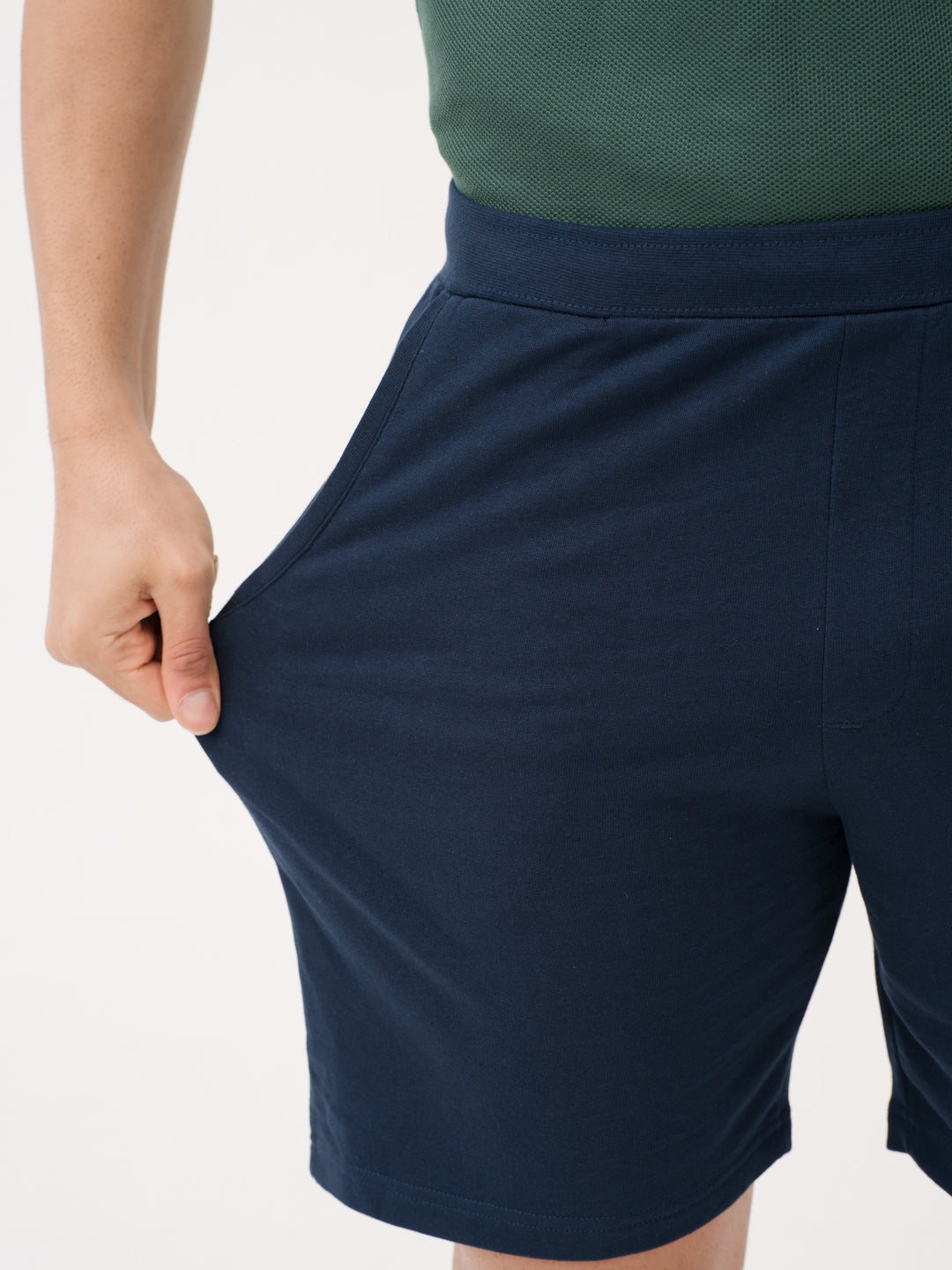 Jetstream Navy Relaxed Fit Sweatshorts