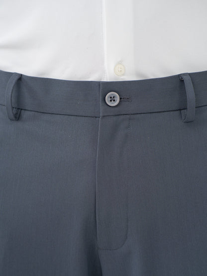 Thunder Grey Water Repellent Relaxed Fit Stretch Formal Pants