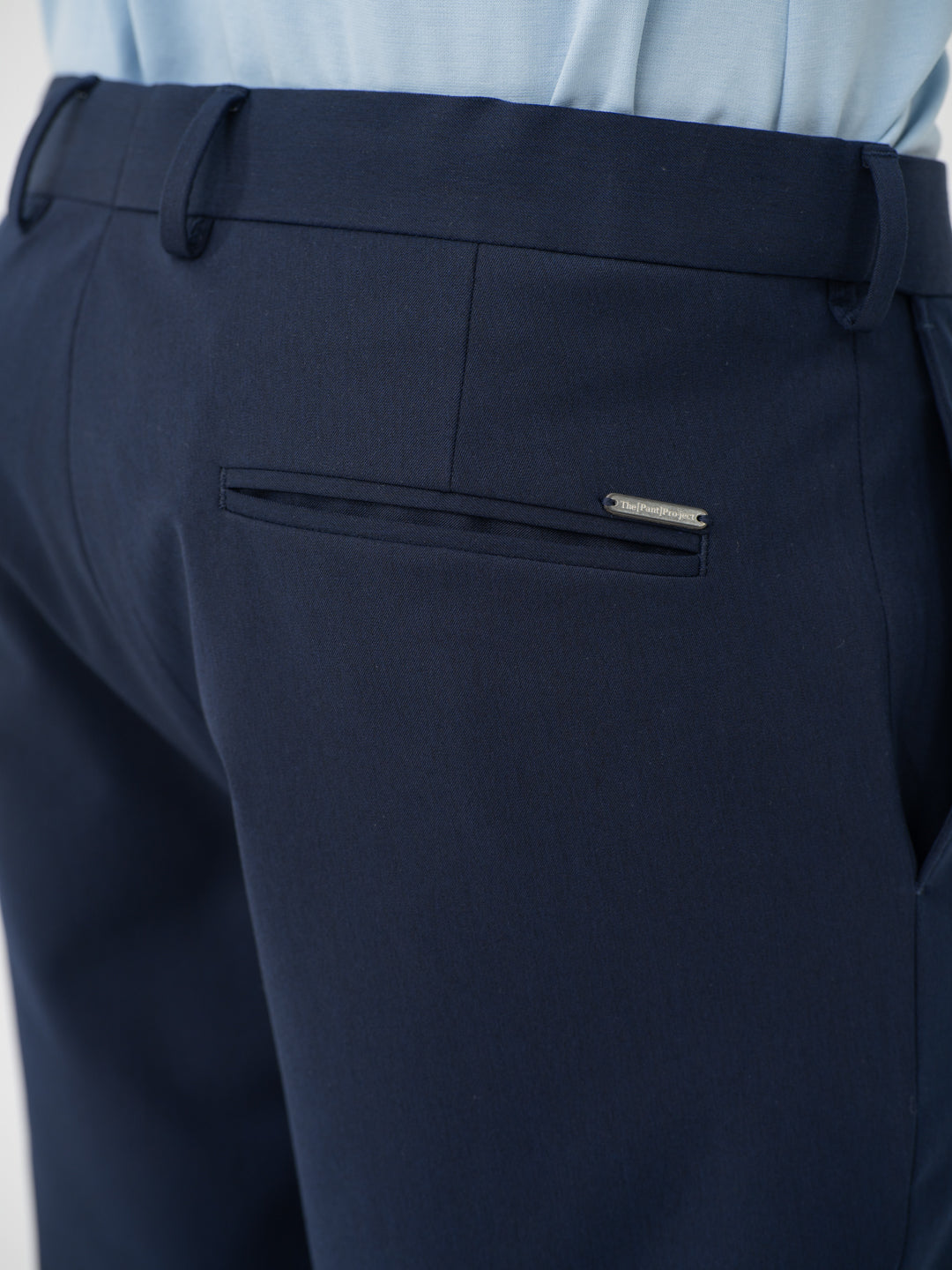 Wind Blue Water Repellent Relaxed Fit Stretch Formal Pants