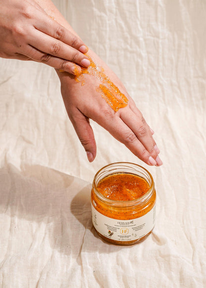 Summer Blossom Body Scrub- 200gm | Herbaria - Modern Botanicals at Broadway