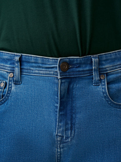 Royal Blue Power-Stretch Slim Fit Jeans