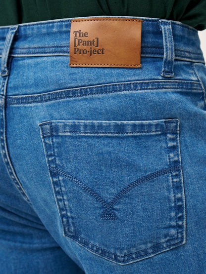Royal Blue Power-Stretch Slim Fit Jeans