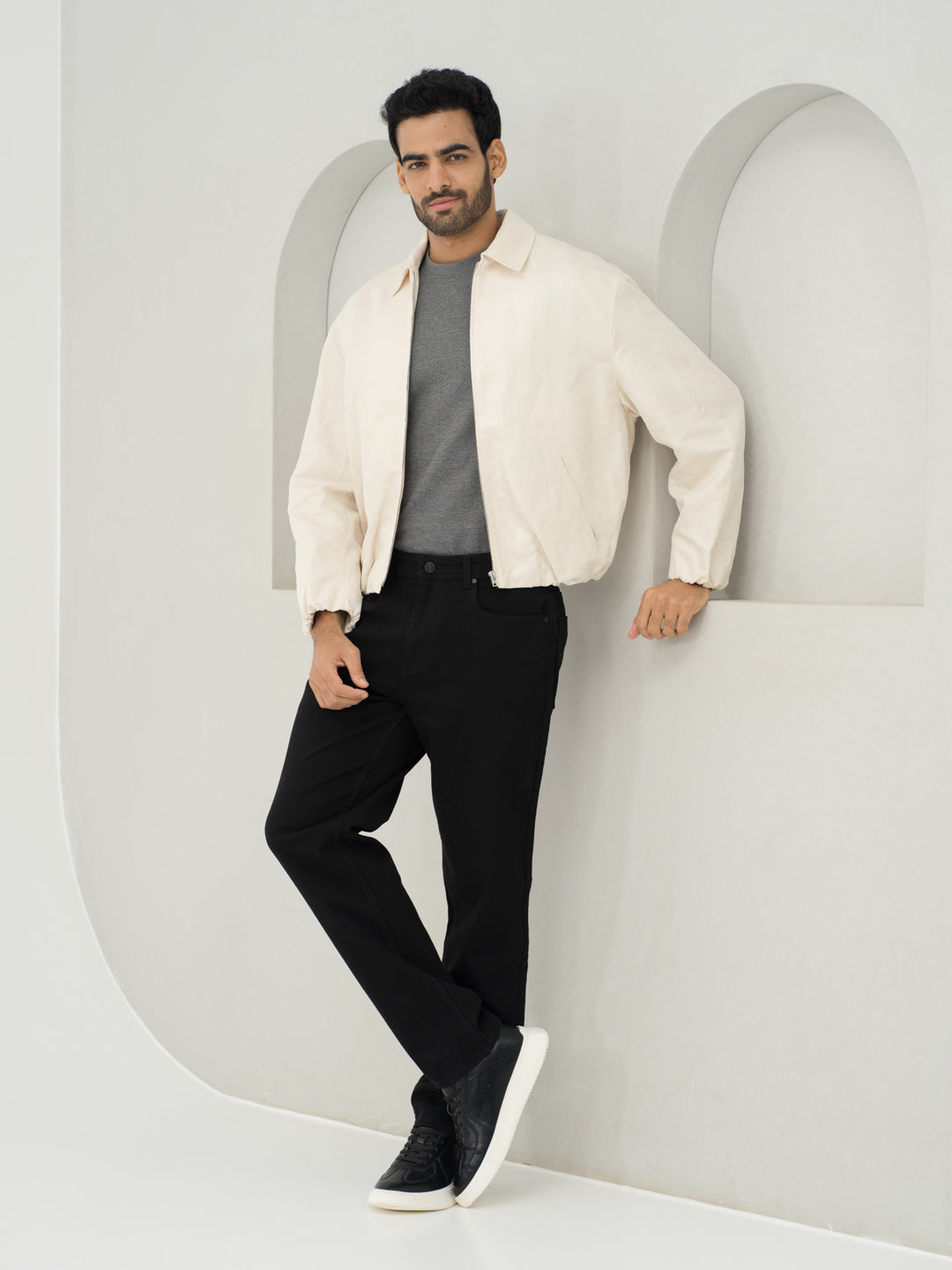 Inklock No Fade Black Relaxed Fit Jeans