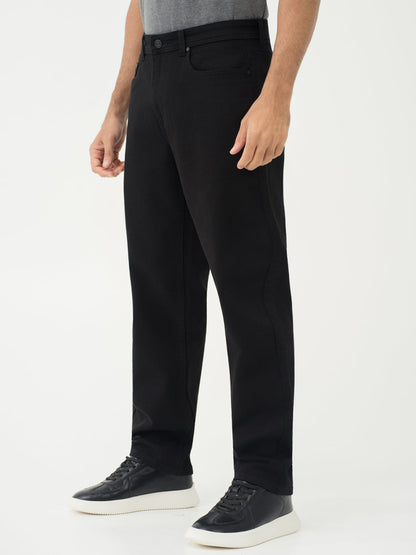 Inklock No Fade Black Relaxed Fit Jeans
