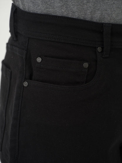 Inklock No Fade Black Relaxed Fit Jeans