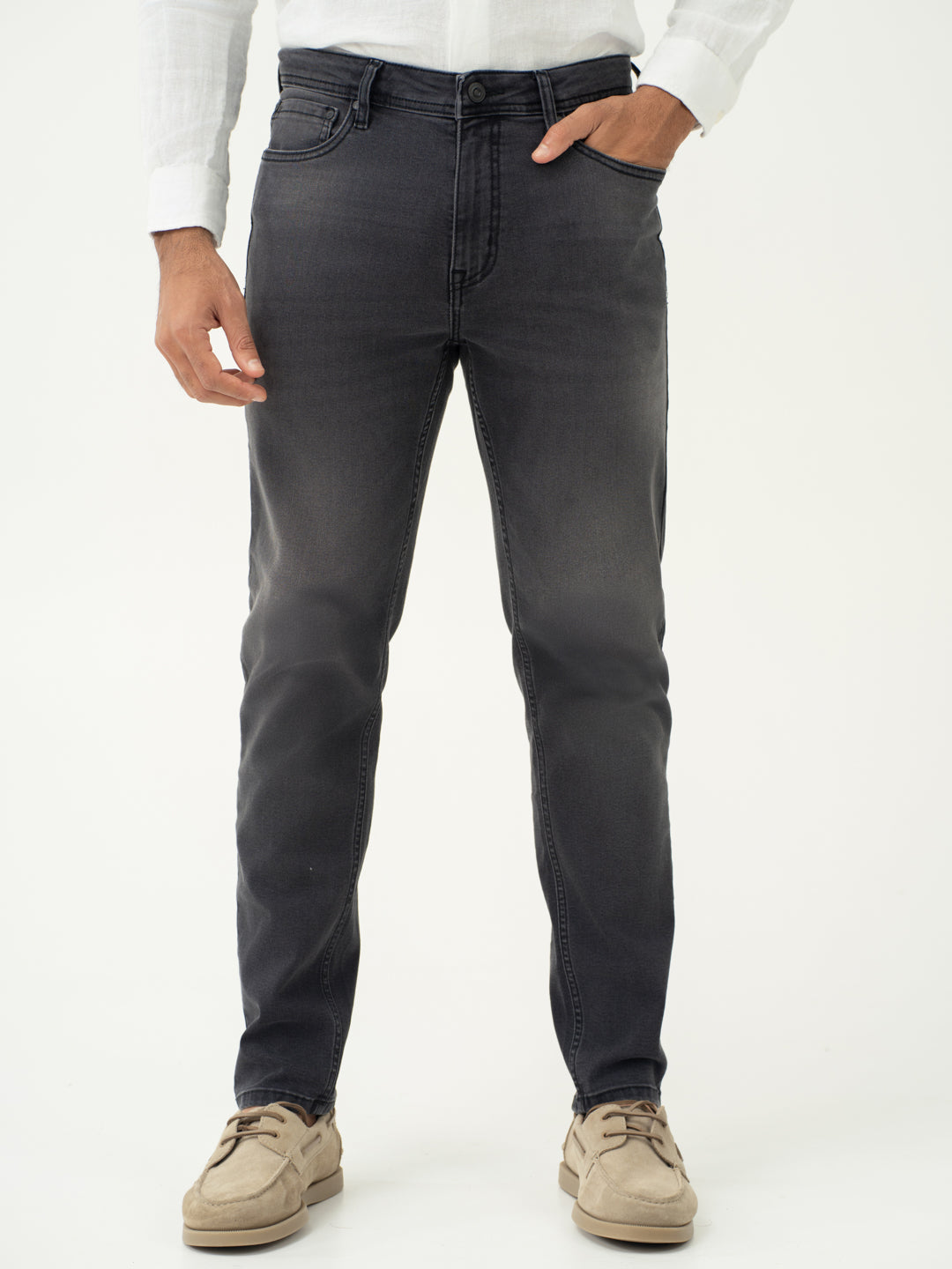 Edge Grey Slim Fit Jeans