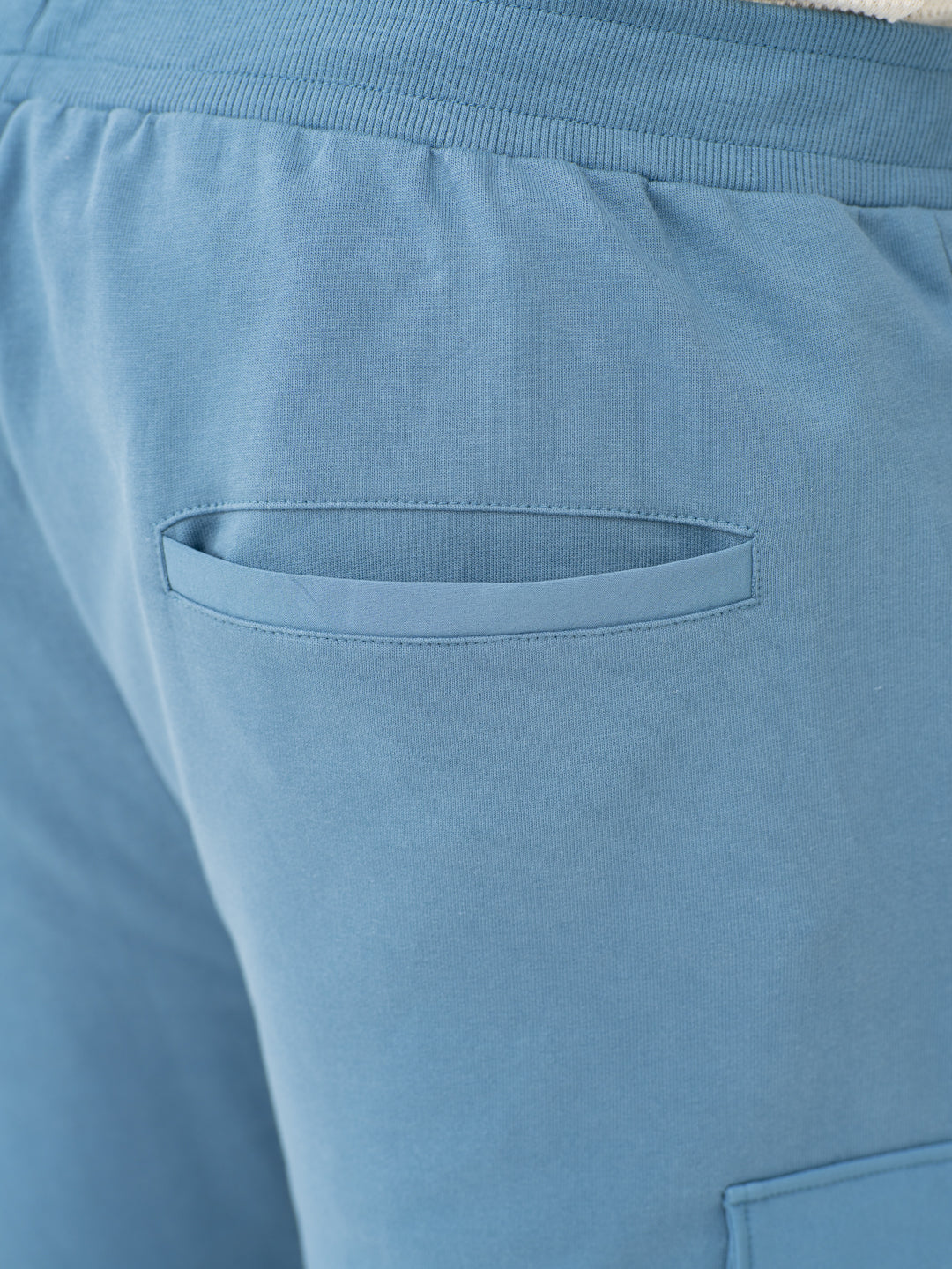 Flip Blue Relaxed Fit Cargo Sweatshorts