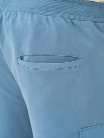 Flip Blue Relaxed Fit Cargo Sweatshorts