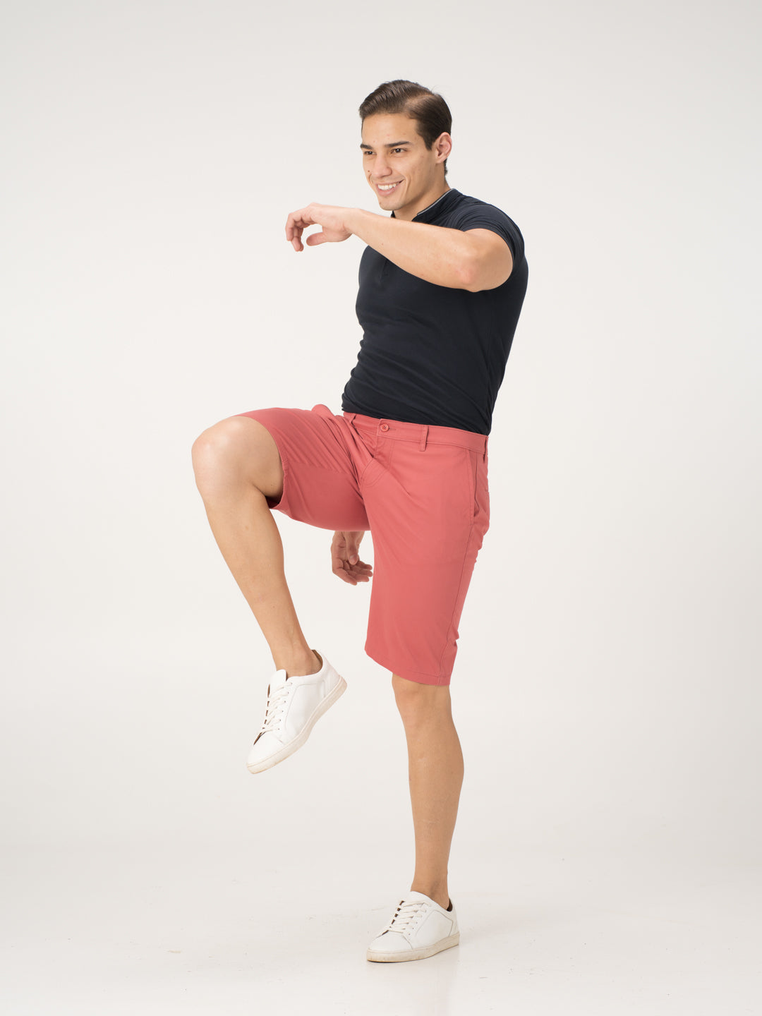 Rosco Red Stretch Chino Shorts