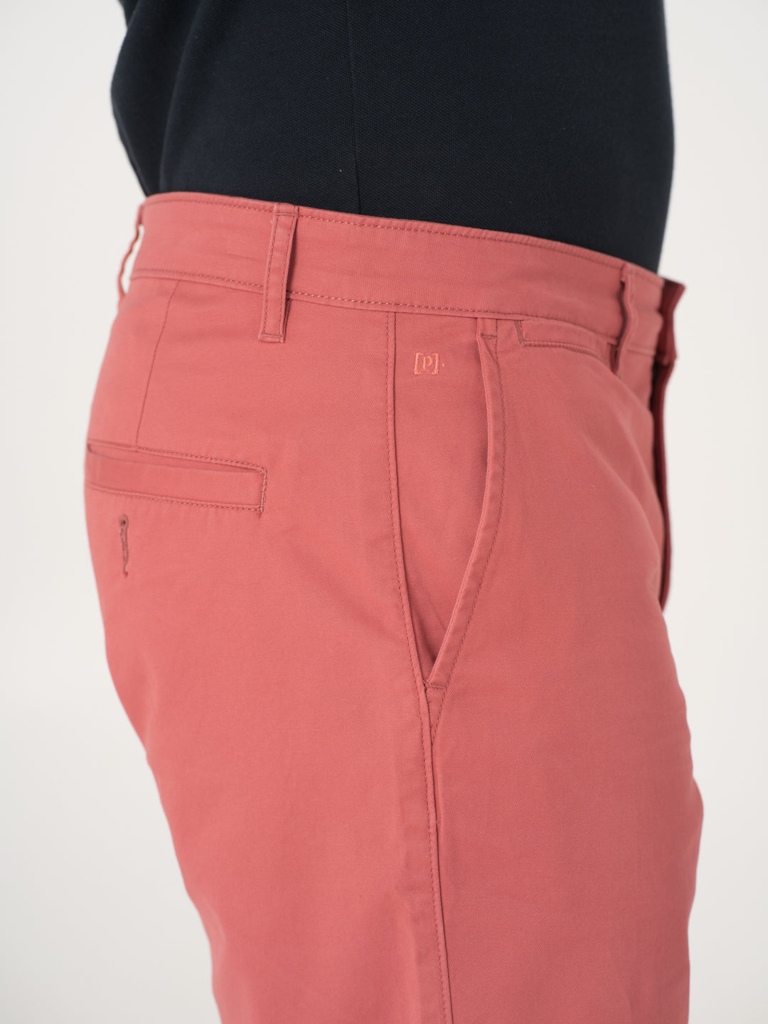 Rosco Red Stretch Chino Shorts