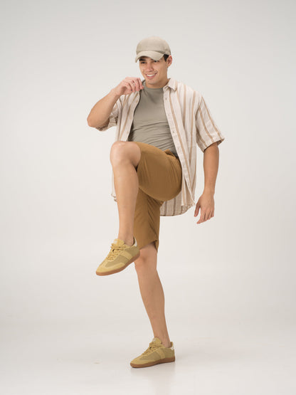 Miso Khaki Chino Shorts