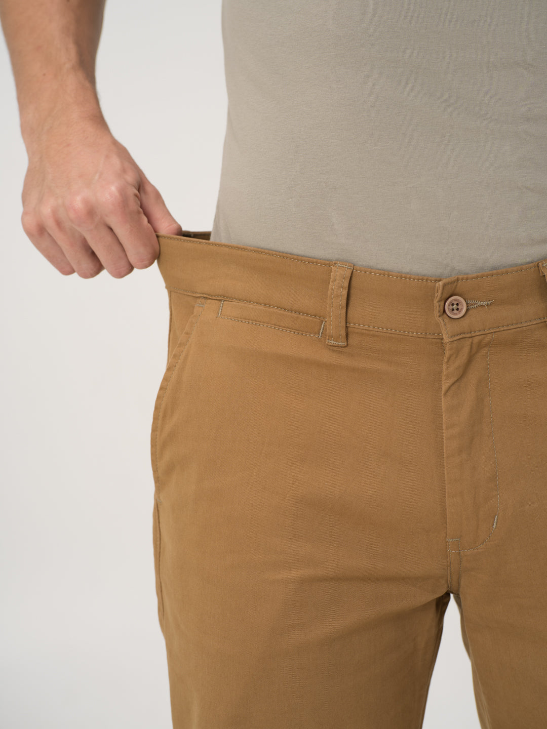 Miso Khaki Chino Shorts