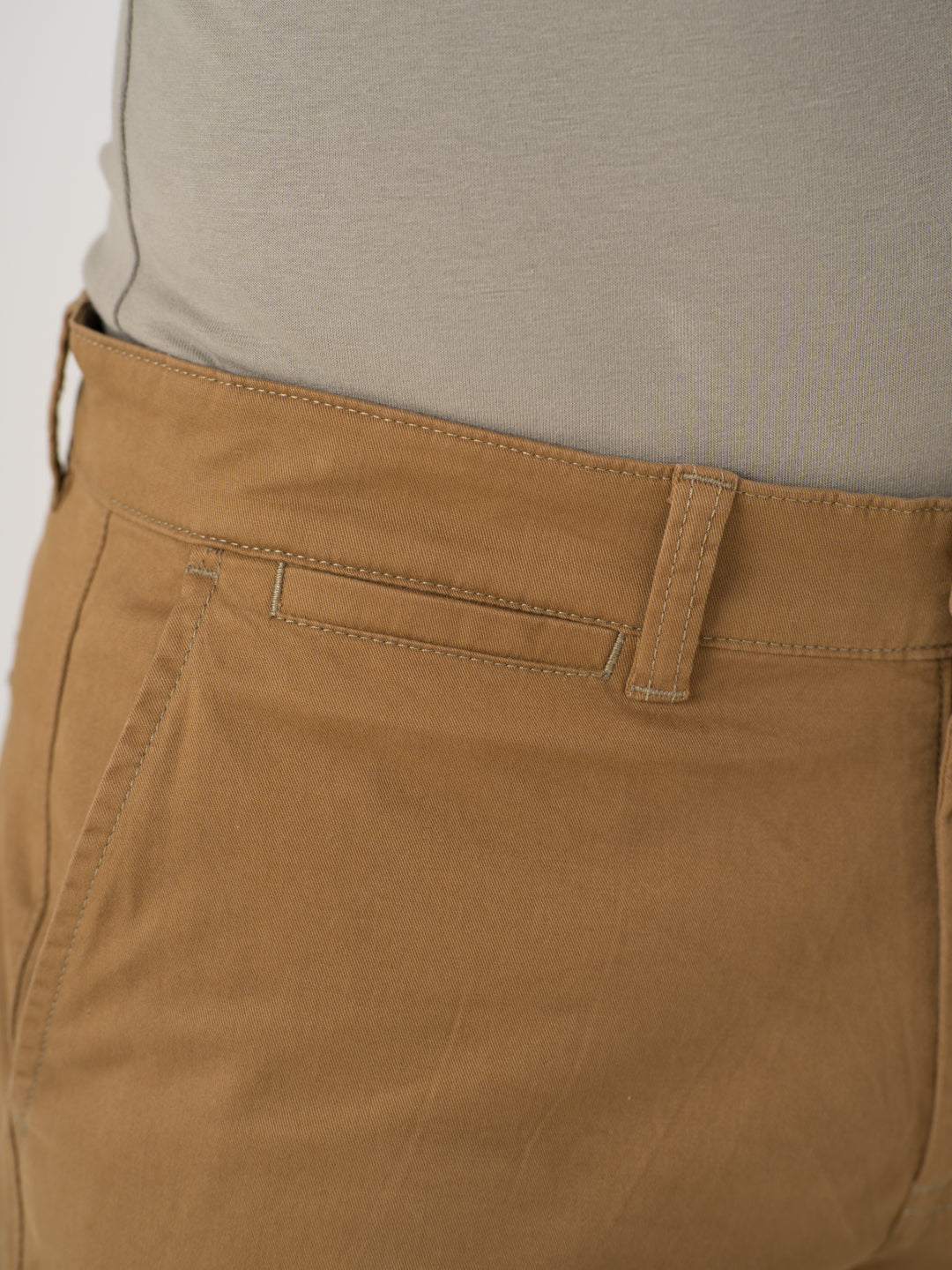 Miso Khaki Chino Shorts