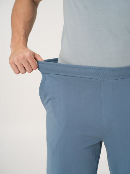 The Pant Project Pixel Blue Cotton Sweatpants