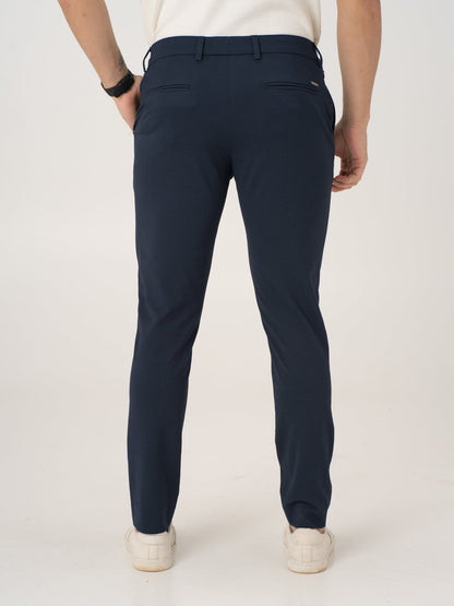 Aquatic Blue Slim Fit Lightweight Power Stretch Pants