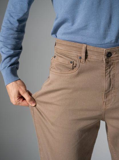 Rustwood Khaki Relaxed Fit Jeans