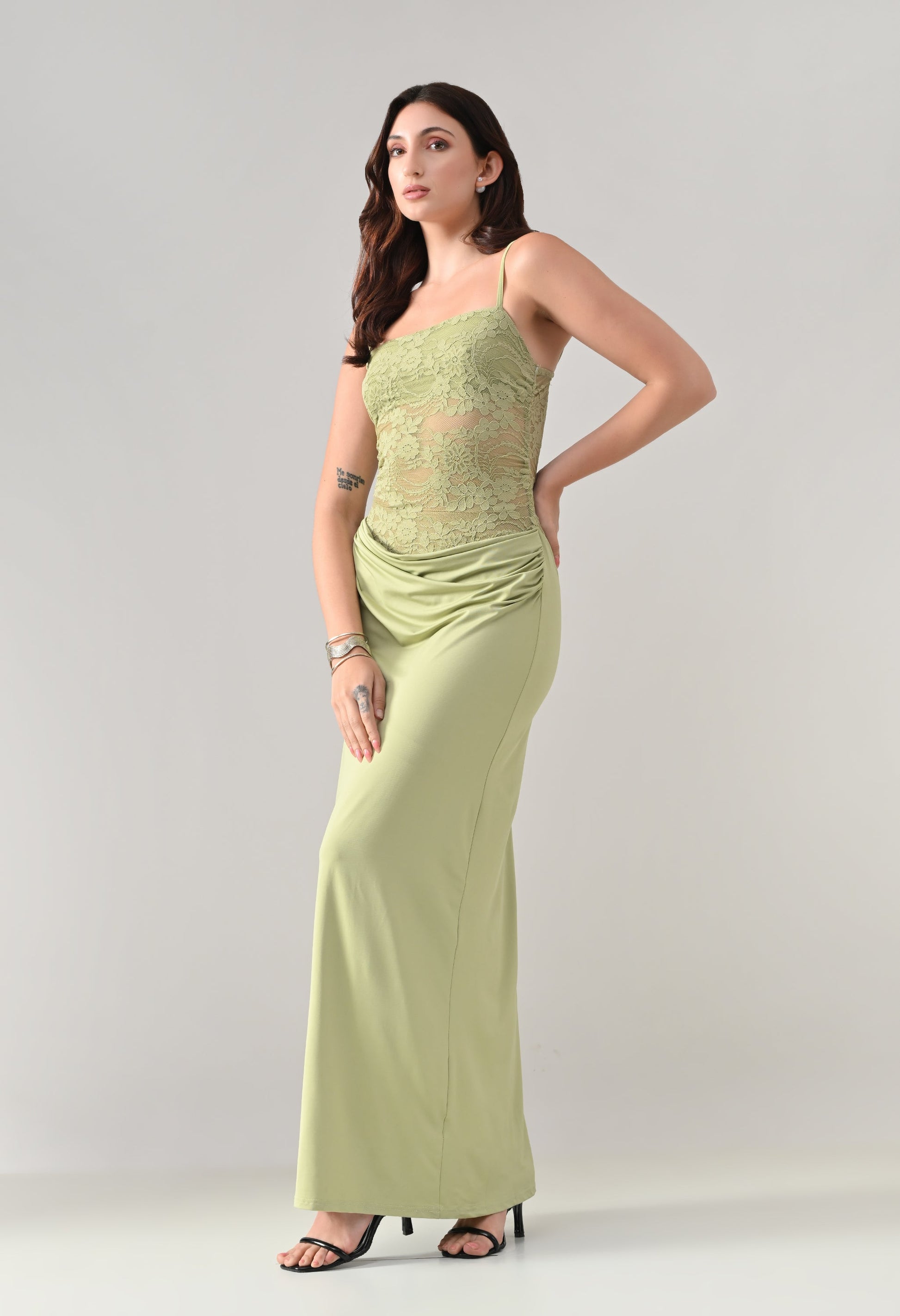 Lace Bodice Maxi Dress | ANNY at Broadway