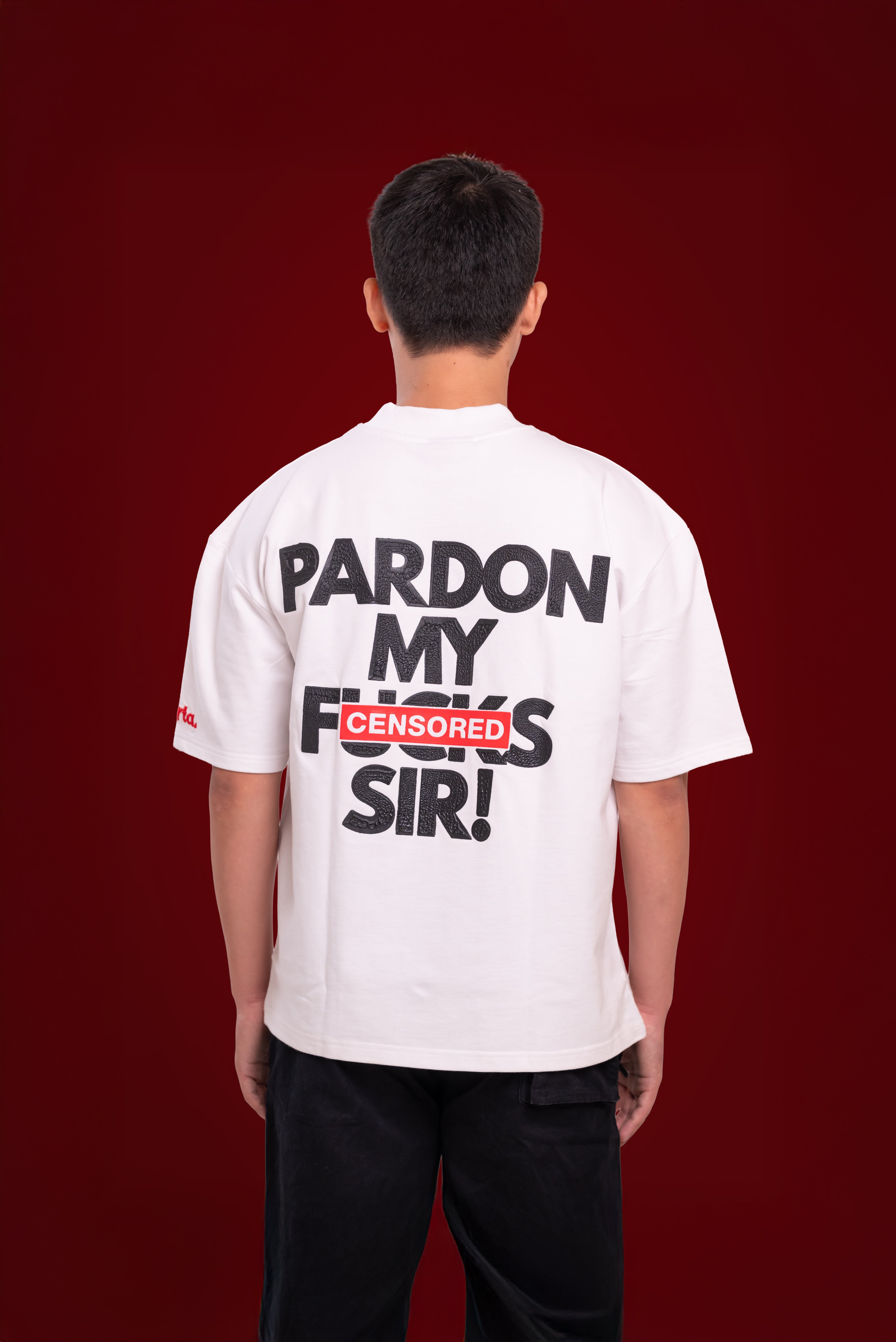 pardon my f*#ks, sir! - white. | sorta at Broadway
