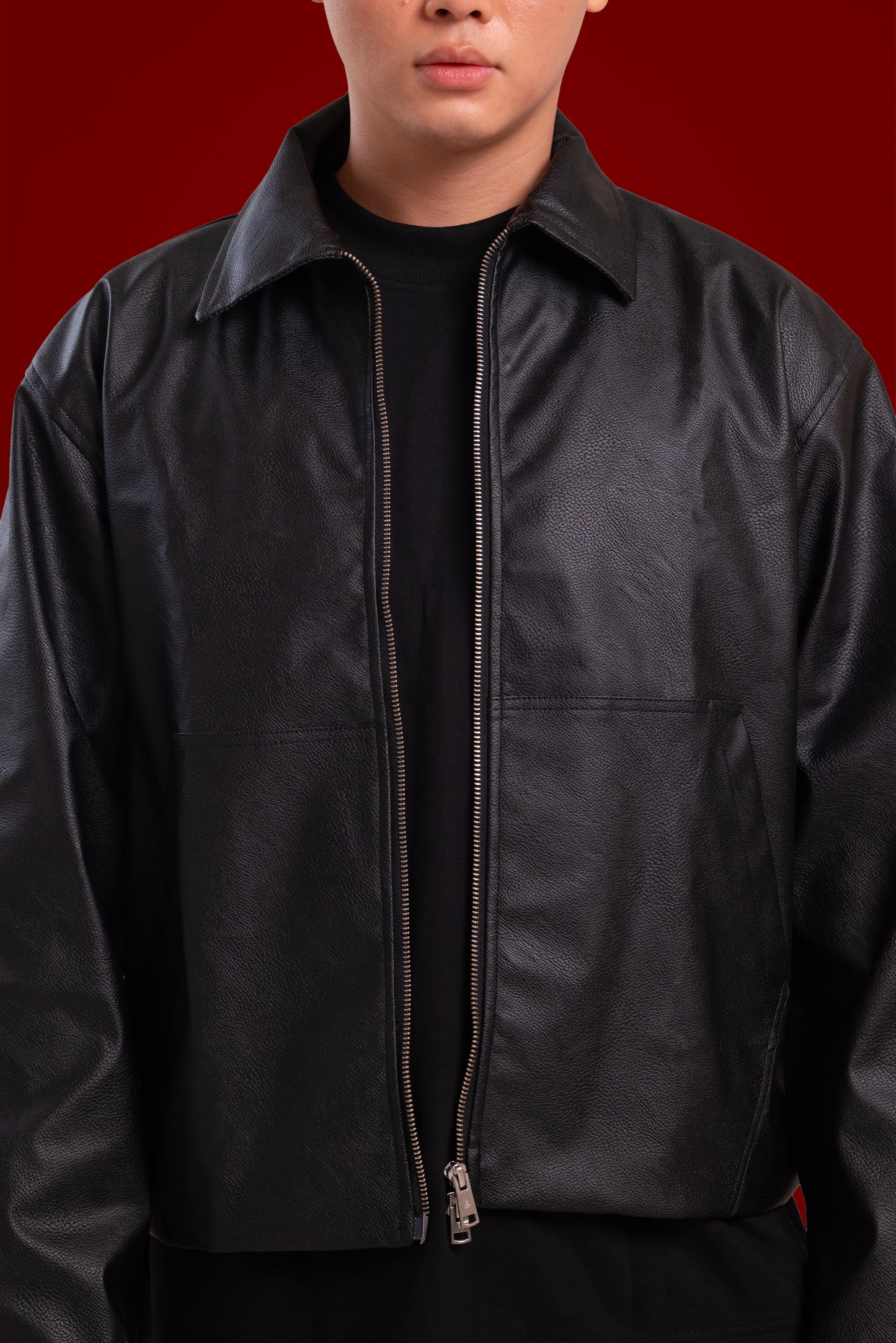 classic leather jacket. | sorta at Broadway