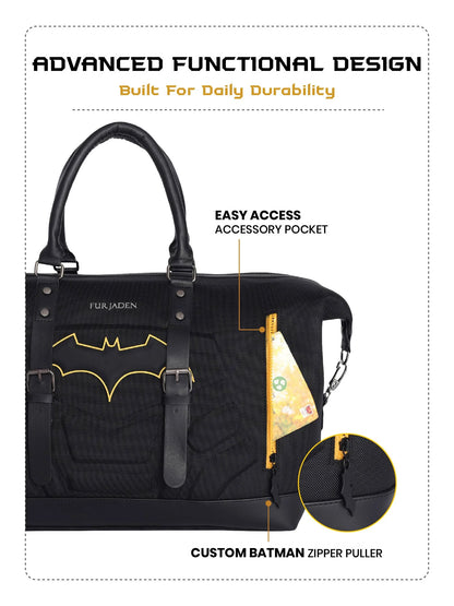 FUR JADEN  Batman Weekender Travel Duffle