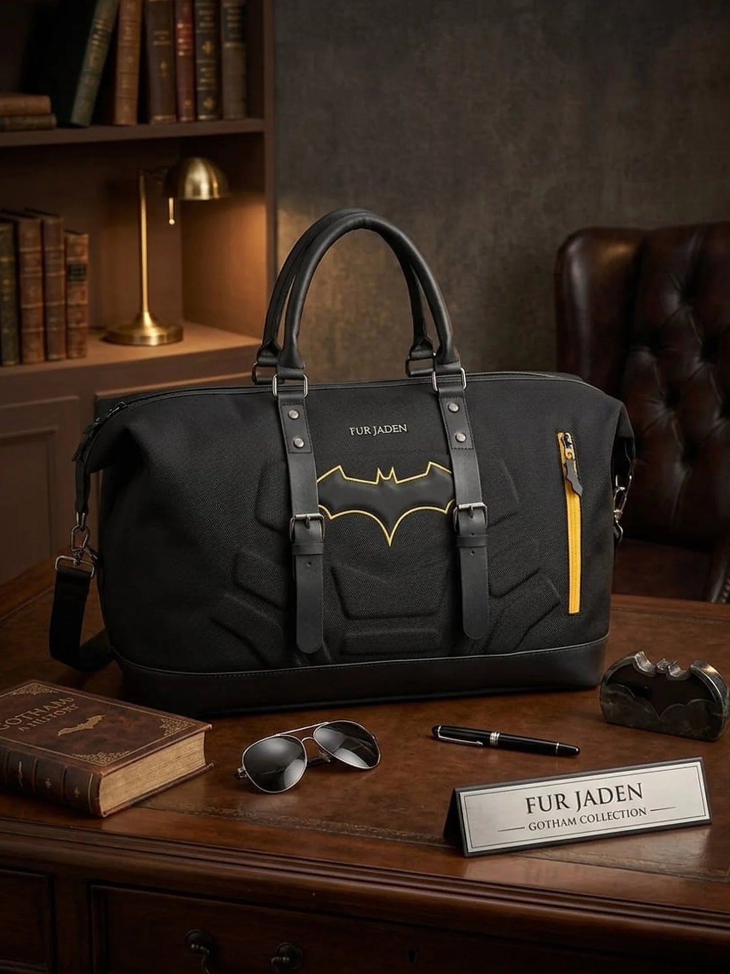 FUR JADEN  Batman Weekender Travel Duffle
