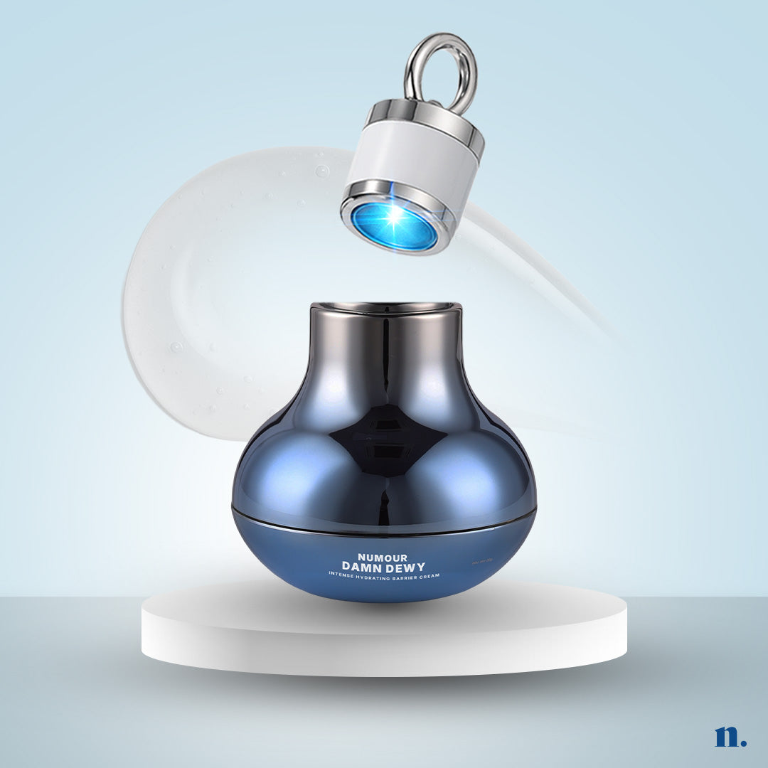 Numour Damn Dewy- Intense Hydrating & Barrier Repair Pressed Serum with Blue LED Sonic Booster | Numour at Broadway