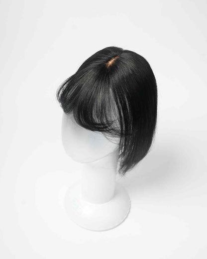 Bangs With Scalp Hair Topper â Silk Base Bangs â Nish Hair