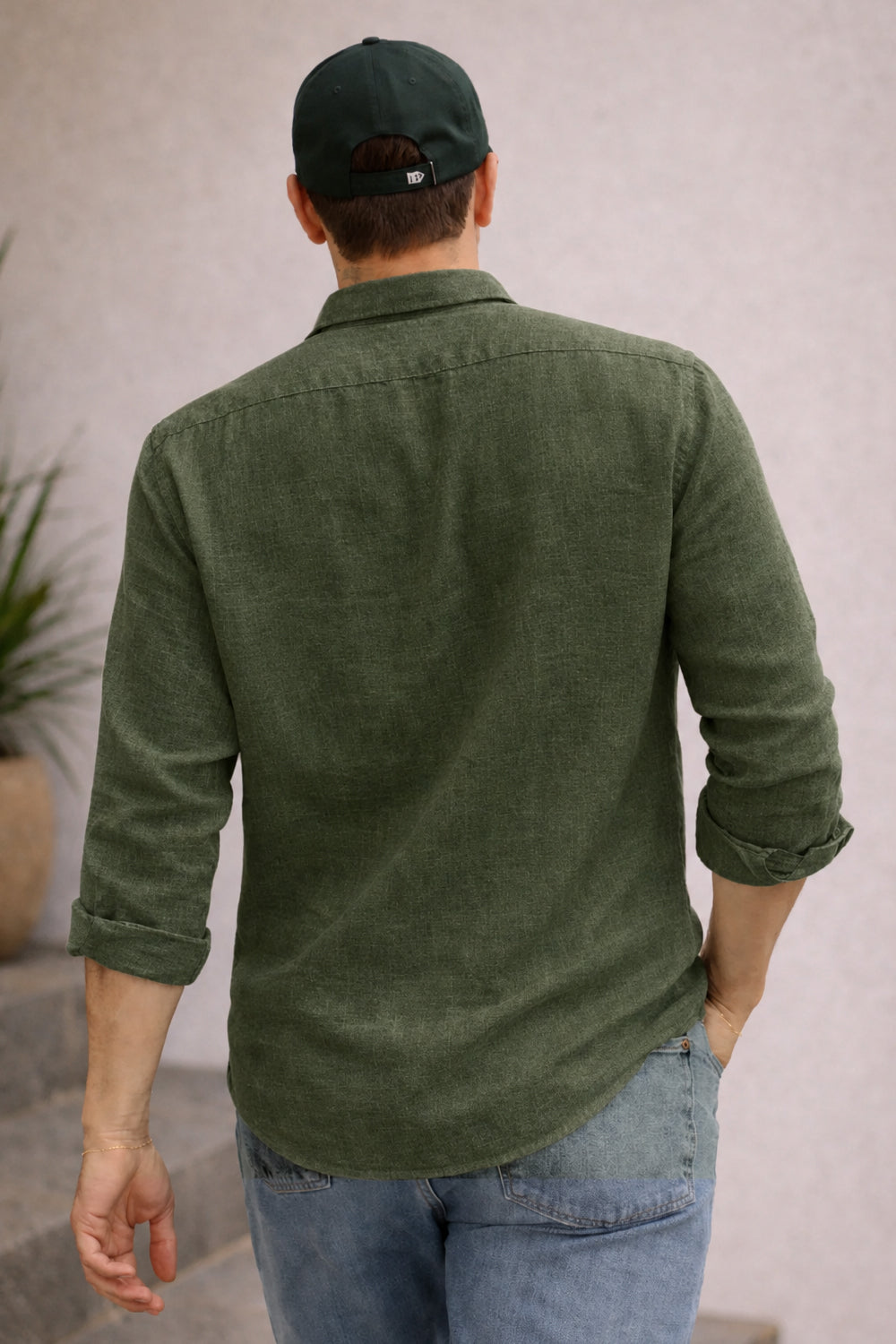 Signature Linen Cotton Blend Shirt