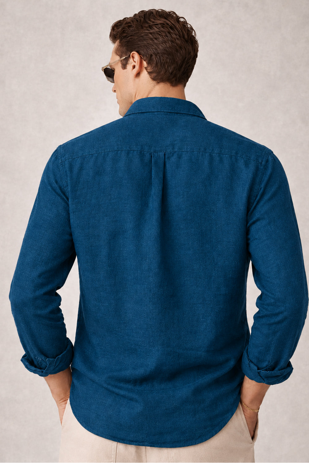 Signature Linen Cotton Blend Shirt