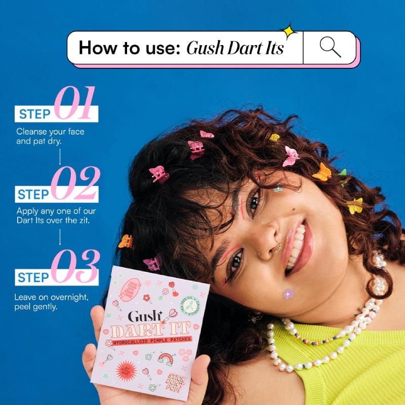 Dart It - Tea Tree & Hydrocolloid Acne Pimple Patches for Zits & Blemishes