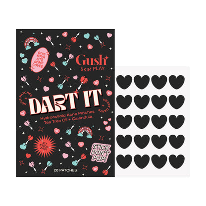 Dart It - Tea Tree & Hydrocolloid Acne Pimple Patches for Zits & Blemishes