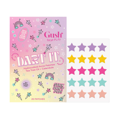 Dart It - Tea Tree & Hydrocolloid Acne Pimple Patches for Zits & Blemishes