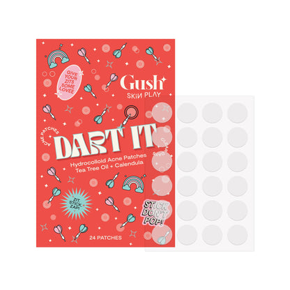 Dart It - Tea Tree & Hydrocolloid Acne Pimple Patches for Zits & Blemishes
